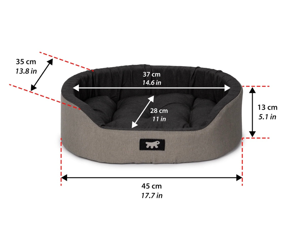 Dandy Cotton Bed For Small Dogs & Cats Sucipetshop