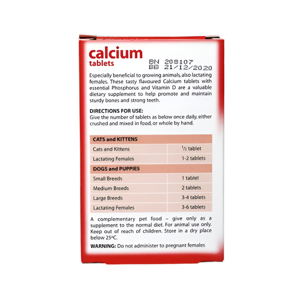 Johnson’s Calcium & Vitamin D tablets