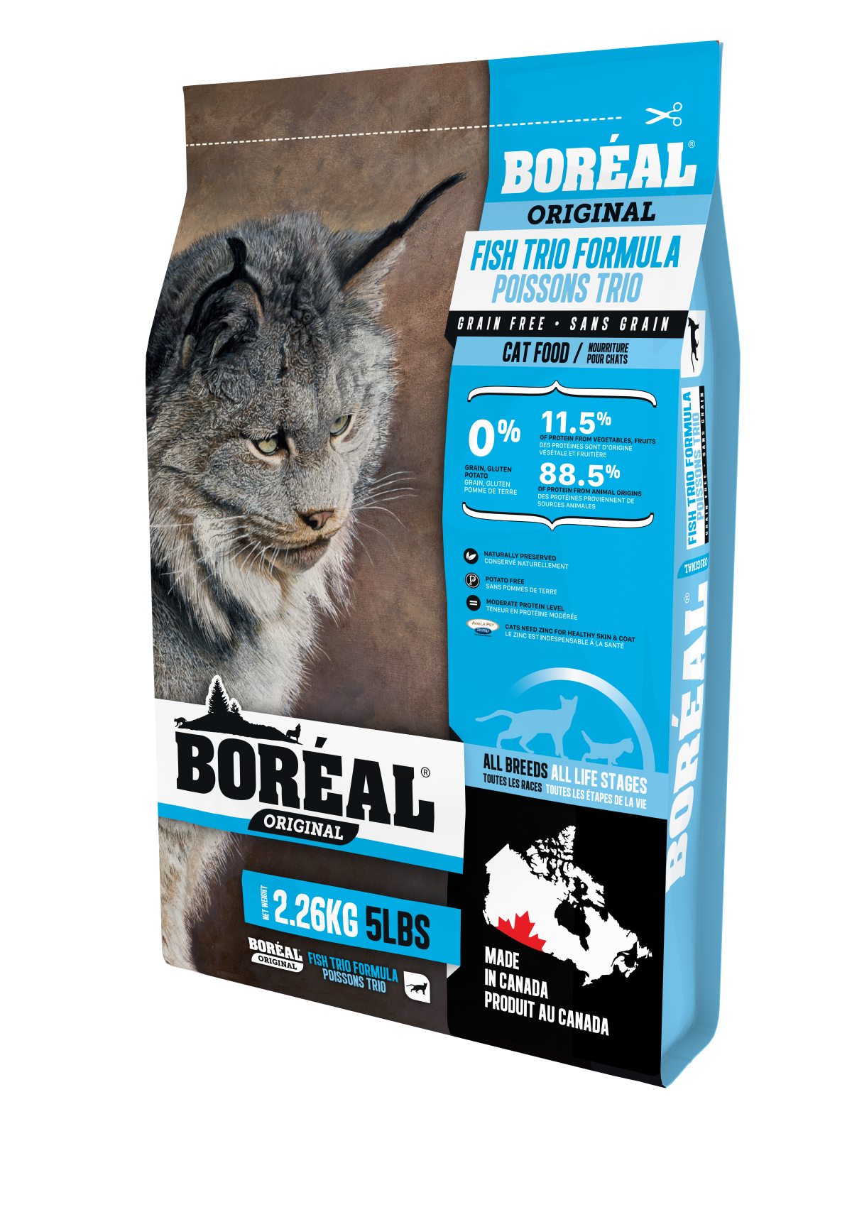 Boréal Original All Breed Cat Food 2.26kg Sucipetshop