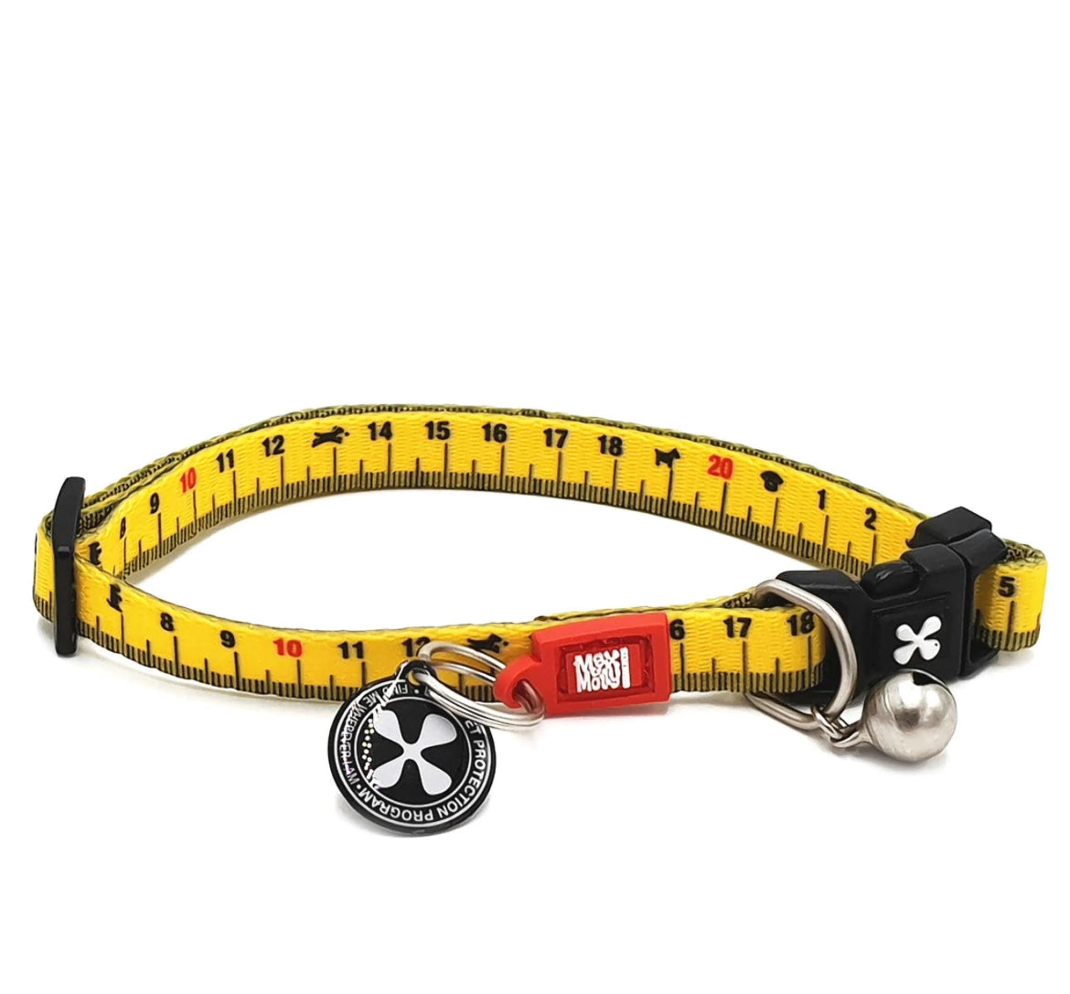 Max & Molly Smart ID Cat Collar Ruler Sucipetshop