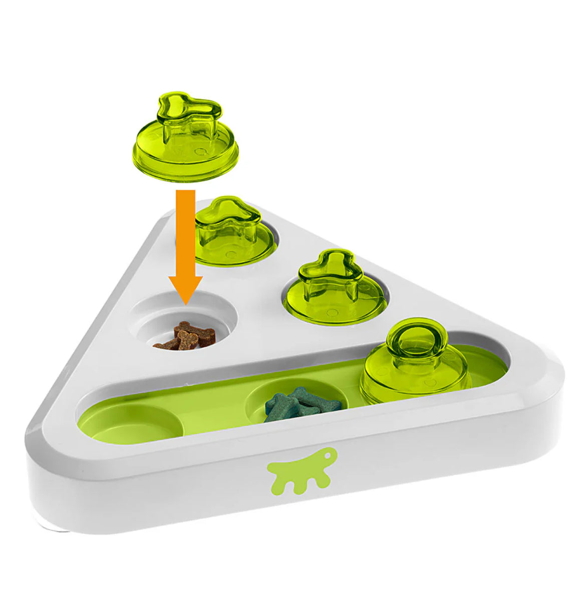Activity toy for cats and dogs with hiding places for dry food Sucipetshop