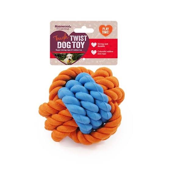 Rosewood Tough Twist Dog Toy Sucipetshop