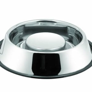aGLOW Stainless Steel Slow Feeder Dog Bowl Sucipetshop