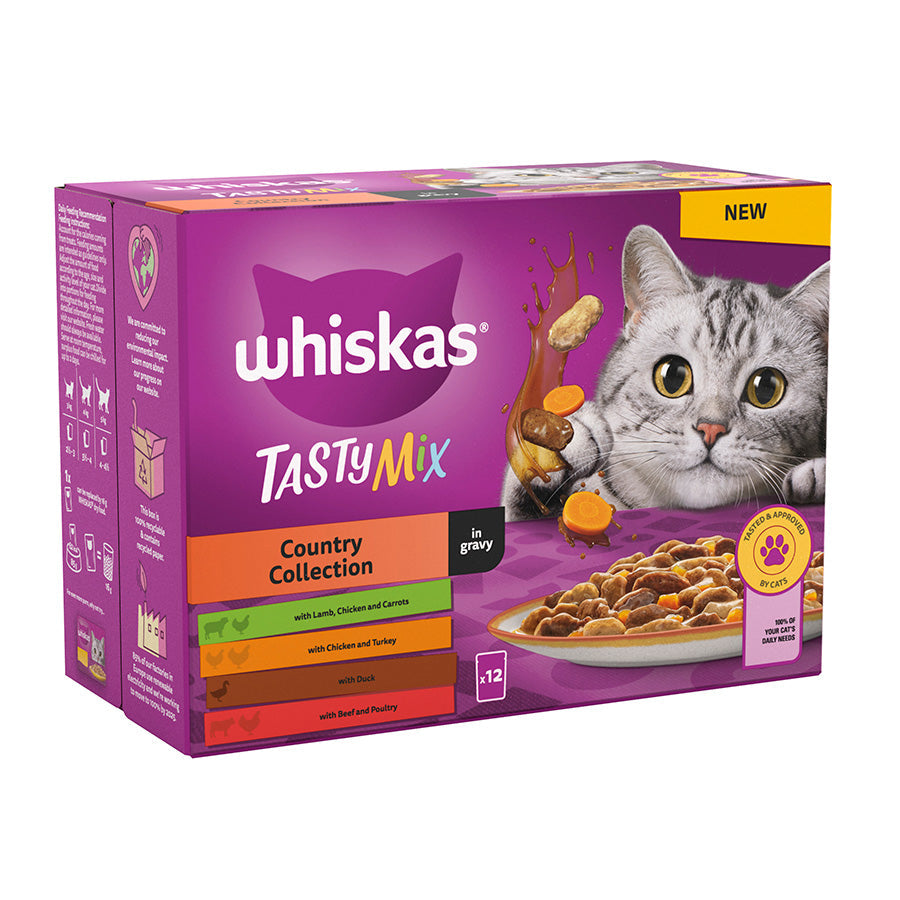 Whiskas Tasty Mix Cat Wet Food Sucipetshop