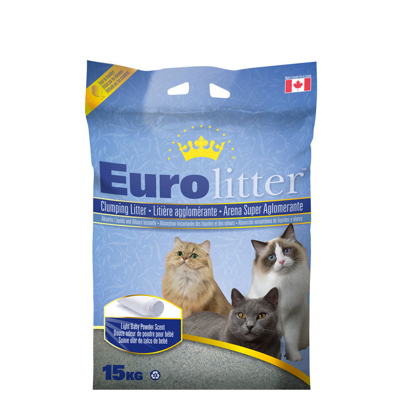 Euro Cat Litter 15kg Sucipetshop