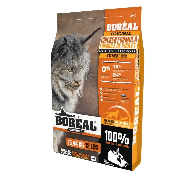 BOREAL Original Chicken Formula Dry Cat Food 2.26kg Sucipetshop