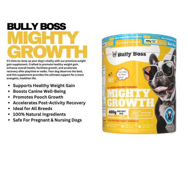 BULLY BOSS MIGHTY GROWTH (CHICKEN FLAVOUR) Sucipetshop