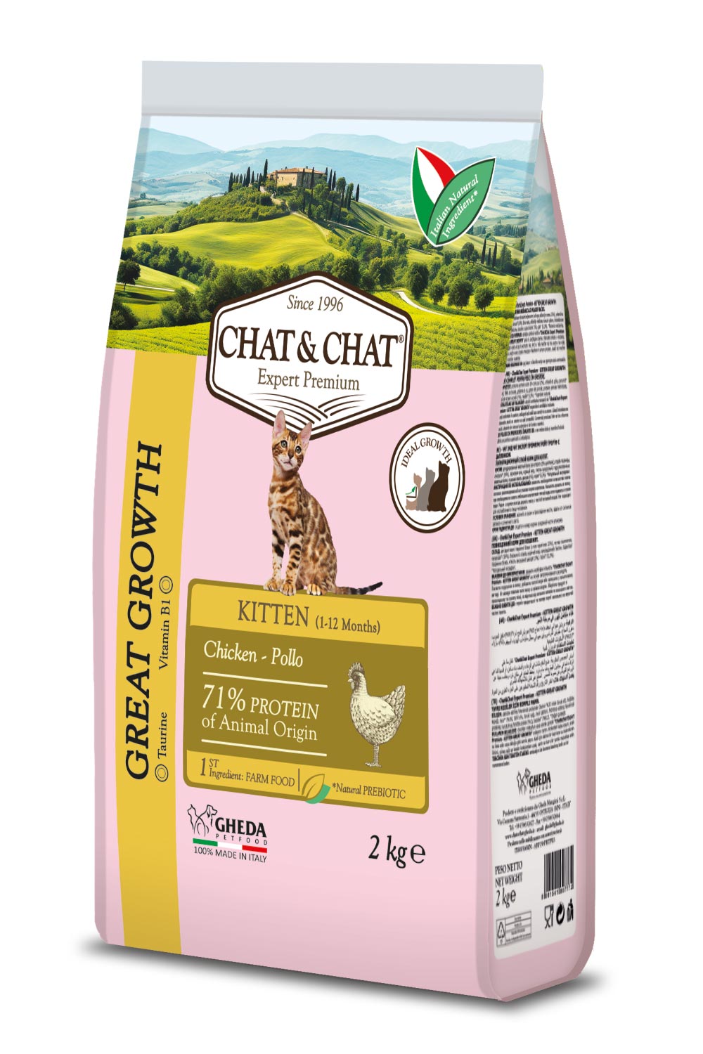 Sucipetshop- Gheda chat & chat expert premium great growth kitten food