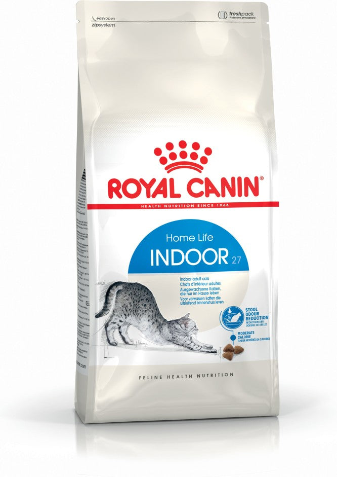 ROYAL CANIN FELINE INDOOR 27 ADULT DRY FOOD 4kg Sucipetshop