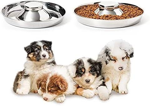 Fuzzy Puppy Feeding Bowls for Litters of Puppies Sucipetshop