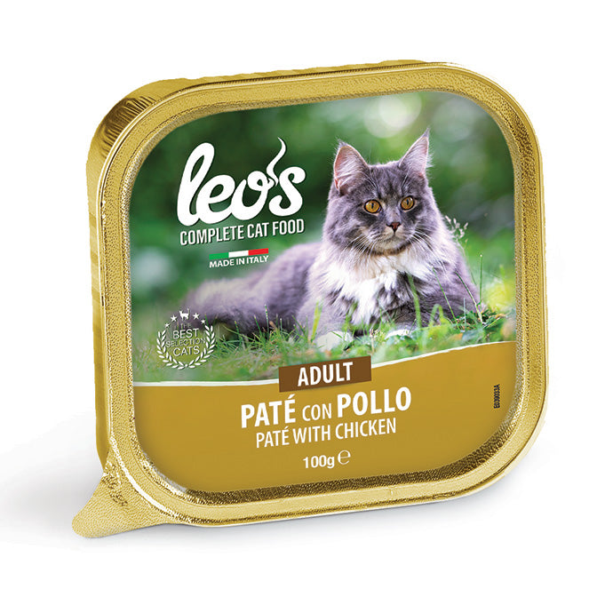 Leo's Adult Cat Food 'Paté con Pollo' (Pâté with Chicken)