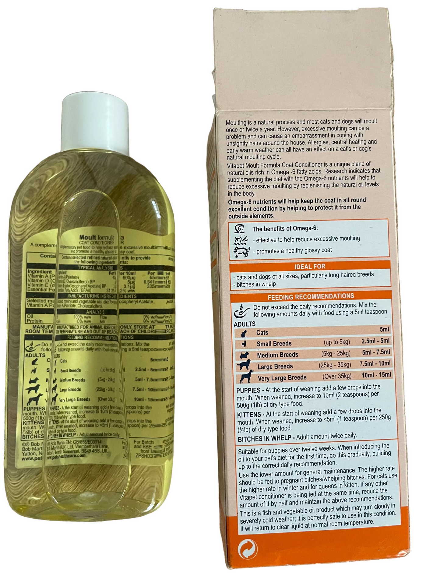 Vitapet Moult Formula Coat Conditioner