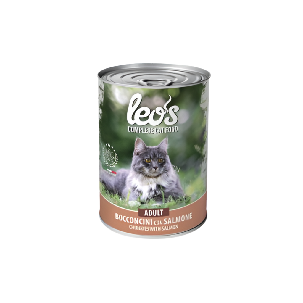 Leo’s Adult Cat Wet Food Salmon 