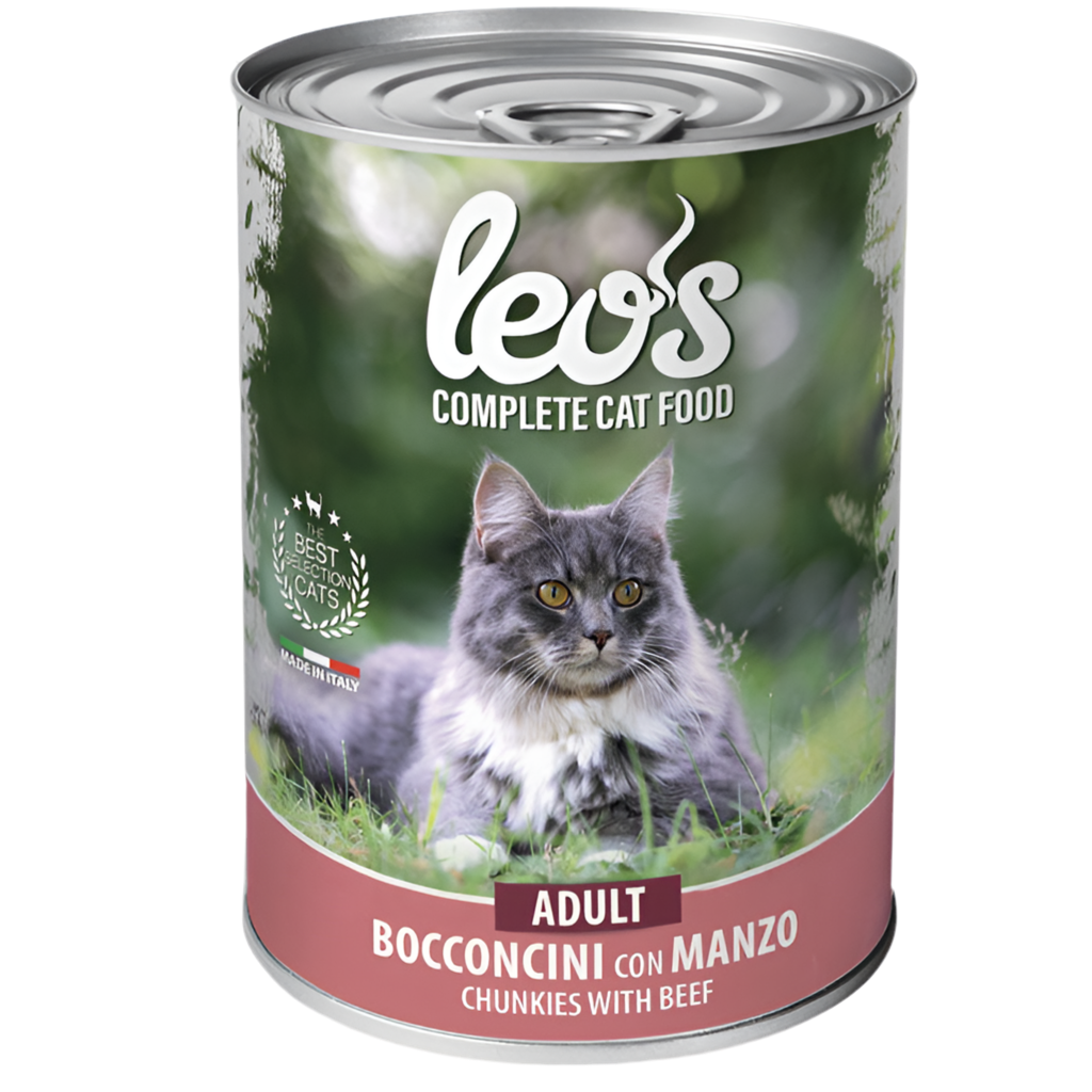 Leo’s Adult Cat Wet Food beef 