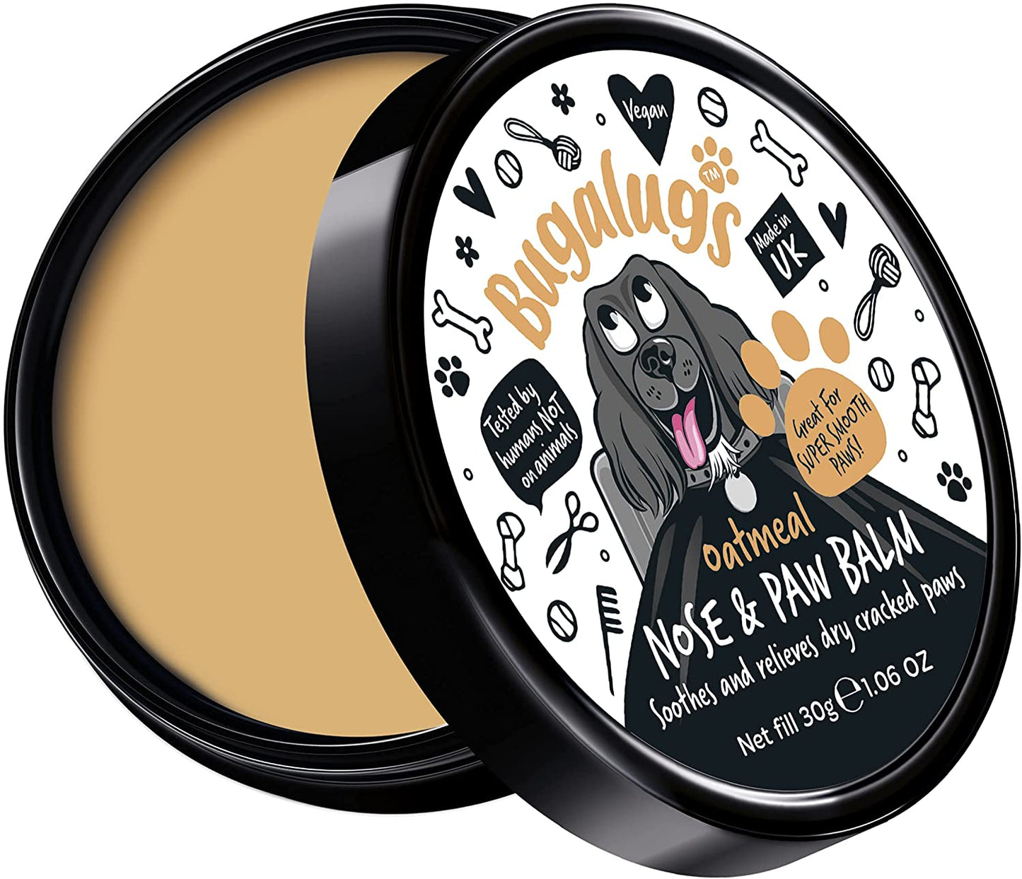 Dog Paw Pad Balm & Dog Nose Balm 30g (1.06oz) - Moisturizing Dog Paw Balm