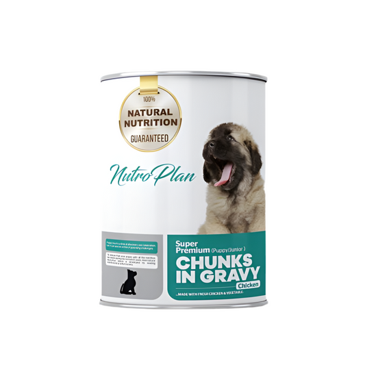 NUTROPLAN PUPPY WET FOOD 24cans