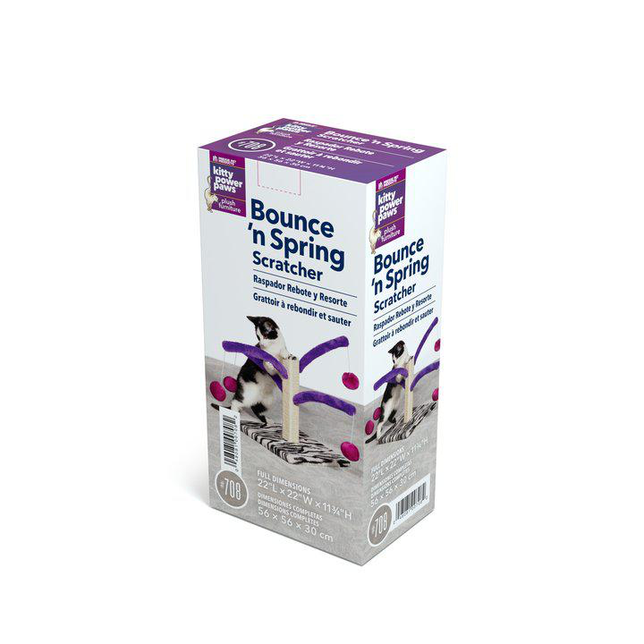 Bounce ‘n Spring Cat Scratcher