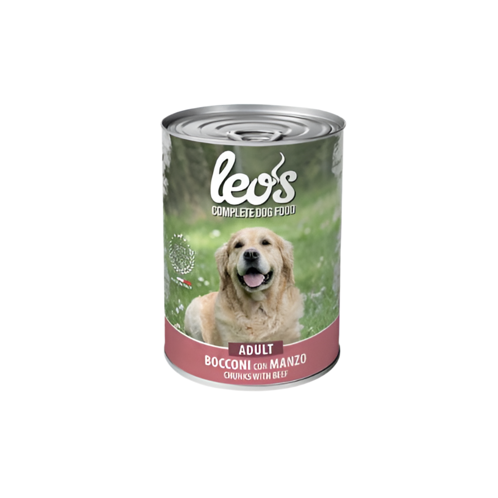 Leo’s Adult Dog Wet Food Beef 