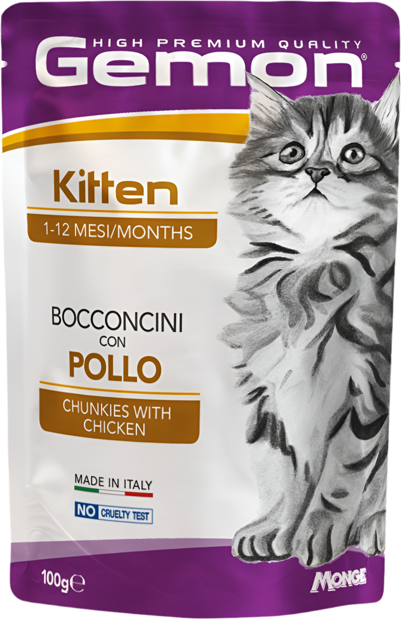 Gemon Kitten Cat Chunkies with Chicken