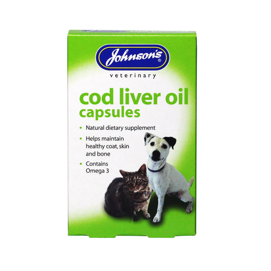 Johnson's Cod Liver Oil 40 Capsules