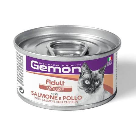 Canned cat food with Gemon 