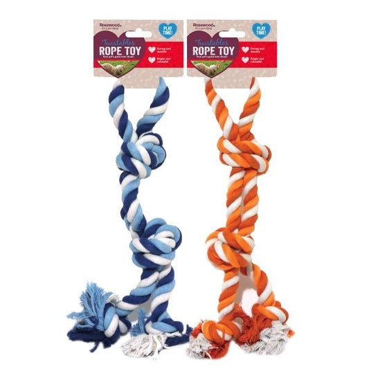 Rosewood Twistable Rope Double Tug Dog Toy