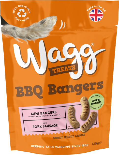 Wagg Dog Treats BBQ Banger