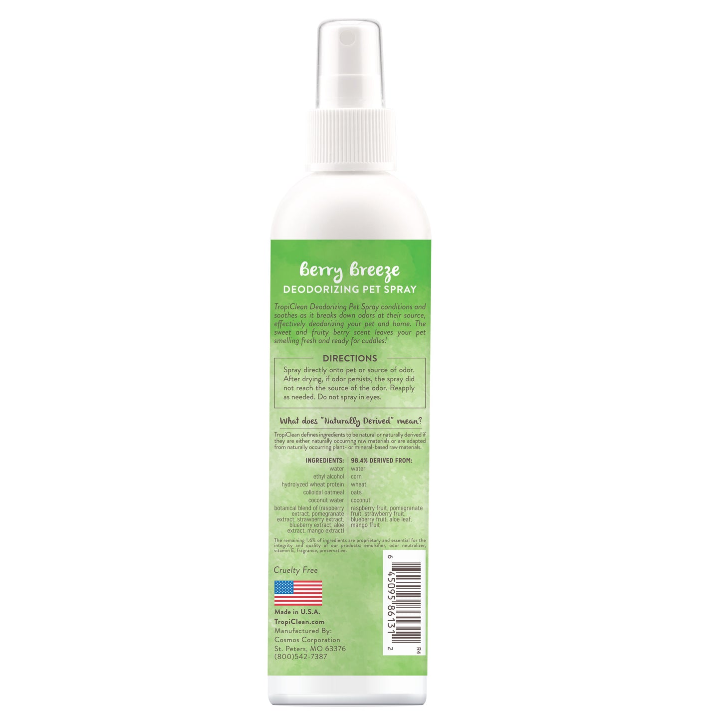 BERRY BREEZE DEODORIZING PET SPRAY