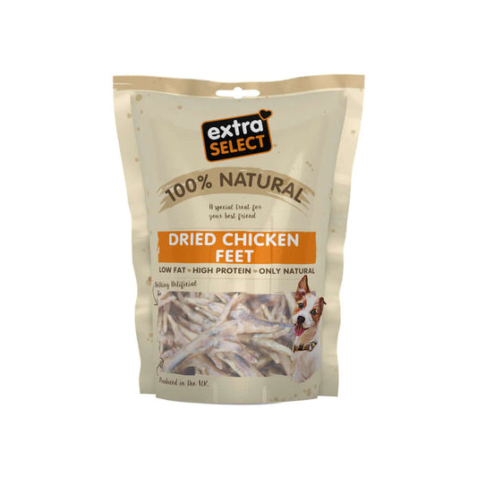 Extra Select Dried Chicken Feet 100g