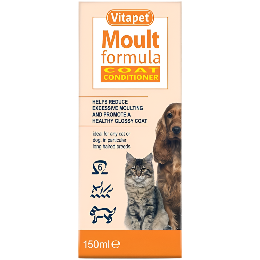 Vitapet Moult Formula Coat Conditioner For Cat & Dog 