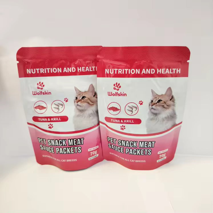Wolfskin Cat Snack Tuna & krill 